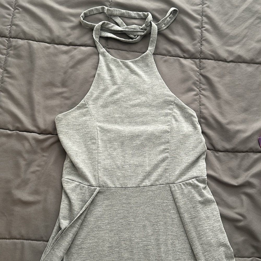 Maxi dress with side slits - Picture 2 of 6